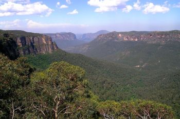 The Blue Mountains formed an impassable barrier to early settlers in New South Wales. Legends soon grew up of a white colony located somewhere in the range, or past it, ruled by a "King of the Mountains." Not even the first successful passage of the chain, in 1813, killed off this myth.